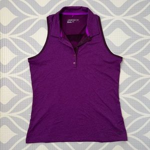 Nike Golf Dri-Fit Sleeveless Polo Tank Top